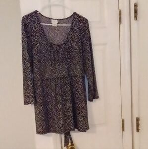 Oh Baby by Motherhood Black and White Blouse